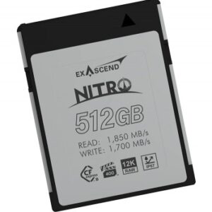 CF Express Type-B 512Gb 1850Mb Exascend Nitro (Chính hãng)