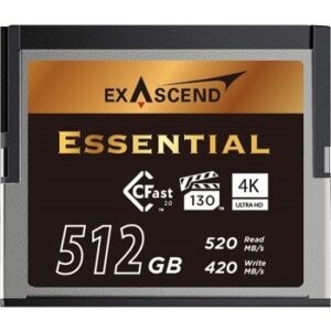 Thẻ nhớ C-Fast 512Gb 520Mb Exascend Essential (Chính hãng)